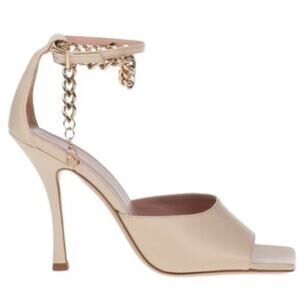 Ilio Smeraldo x Cher Bai Women's Chain High Heel Sandals Size 35 $560